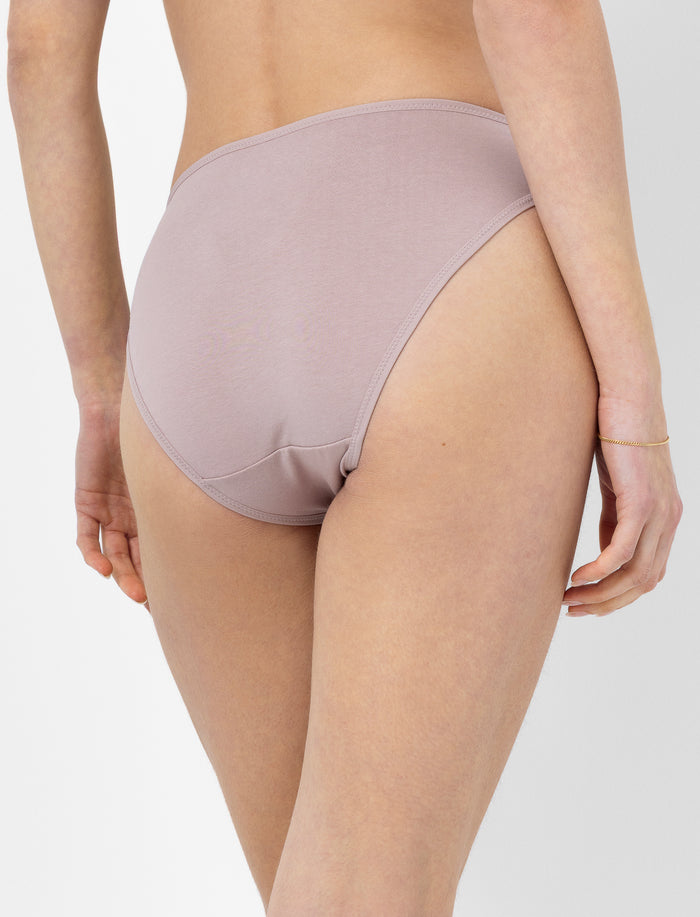 Culotte bikini unie pour femme