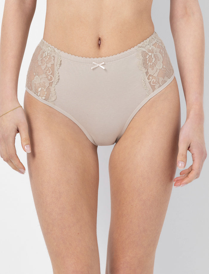 Culotte régulière à dentelle pour femme