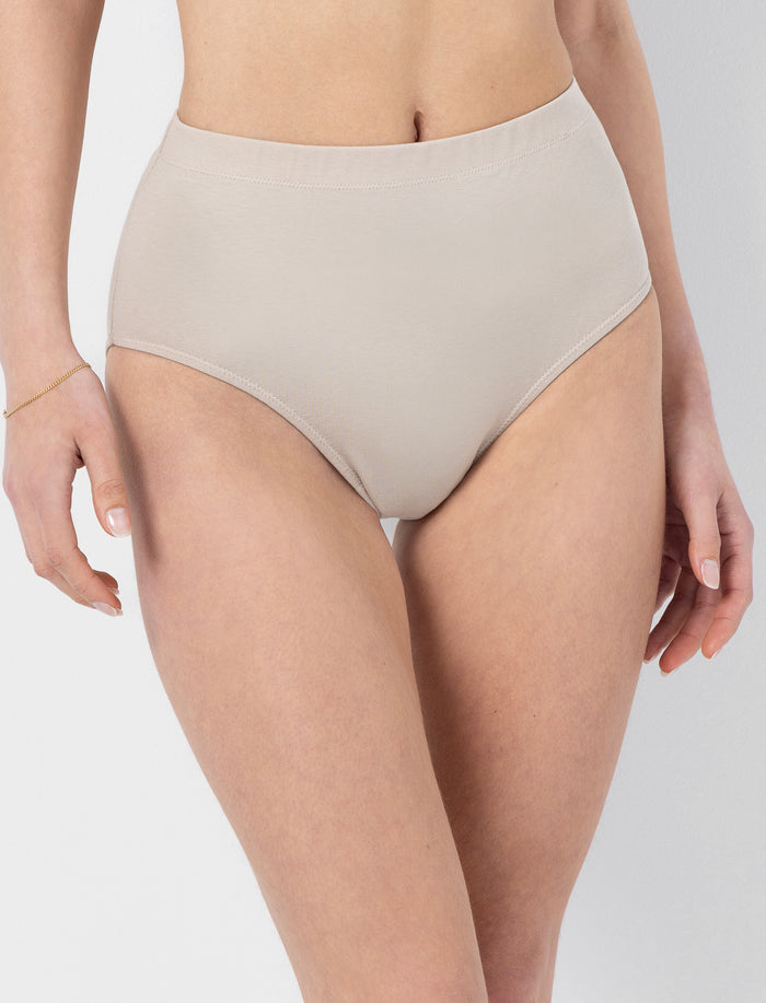 Culotte régulière en coton pour femme