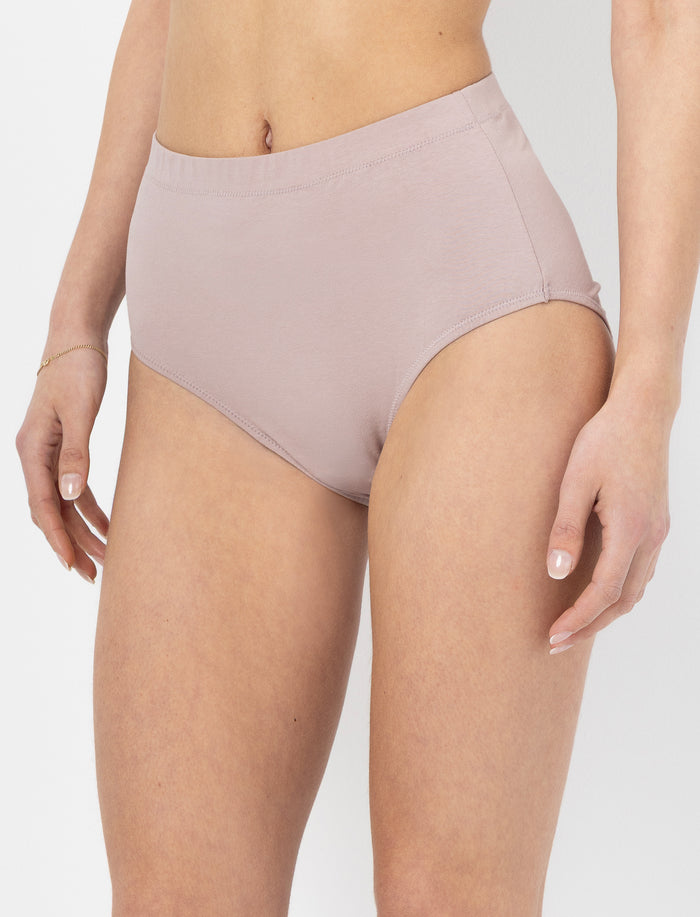 Culotte régulière en coton pour femme