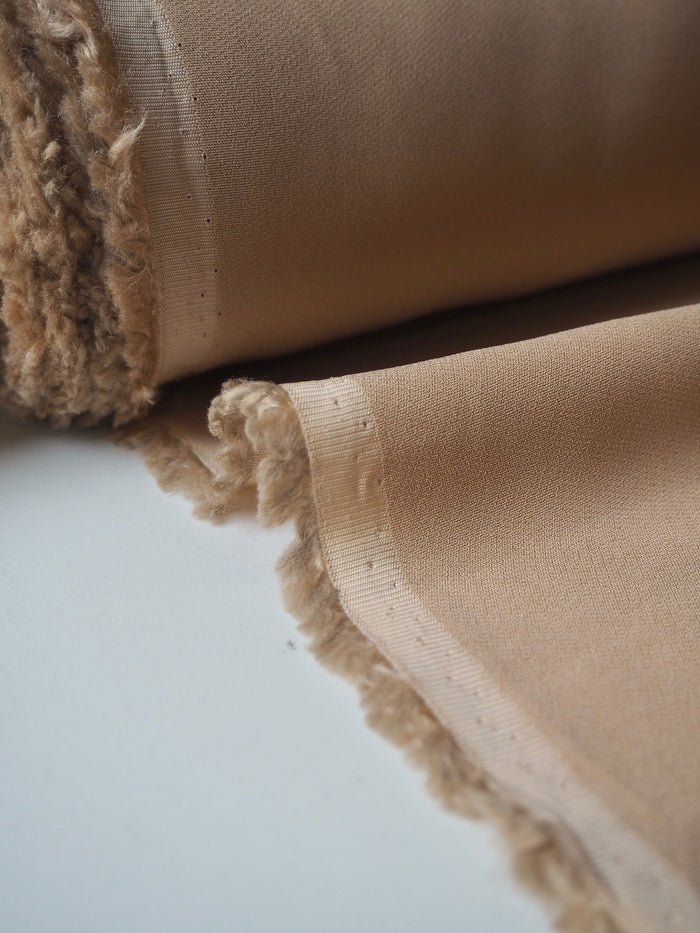 Custard Viscose Crepe