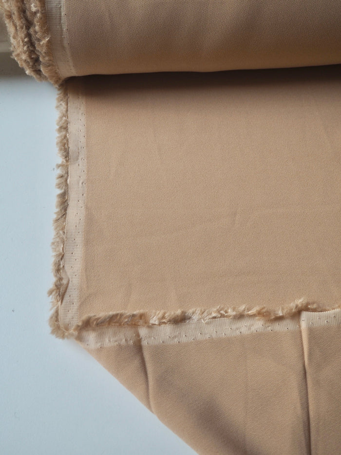 Custard Viscose Crepe