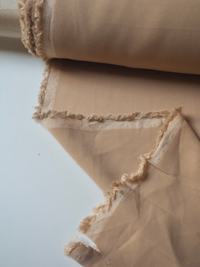 Custard Viscose Crepe