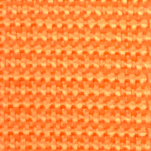 Bright orange briar pant facing fabric with a durable, textured weave pattern for custom trousers.