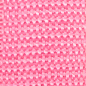 Close-up of bright pink woven fabric texture used for custom pant facing trim.