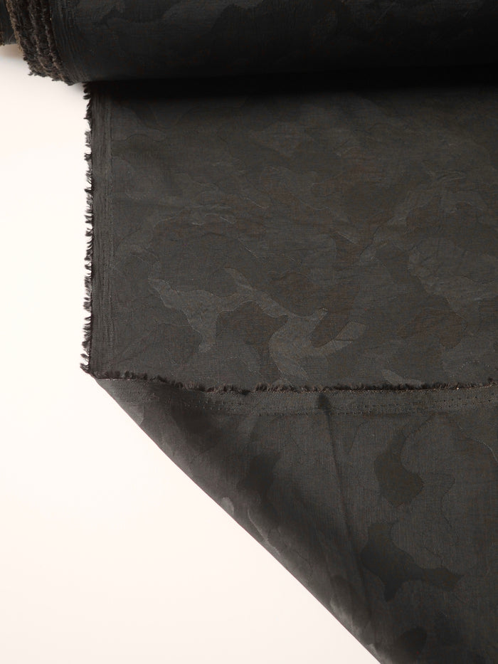 Dark Olive Camouflage Jacquard