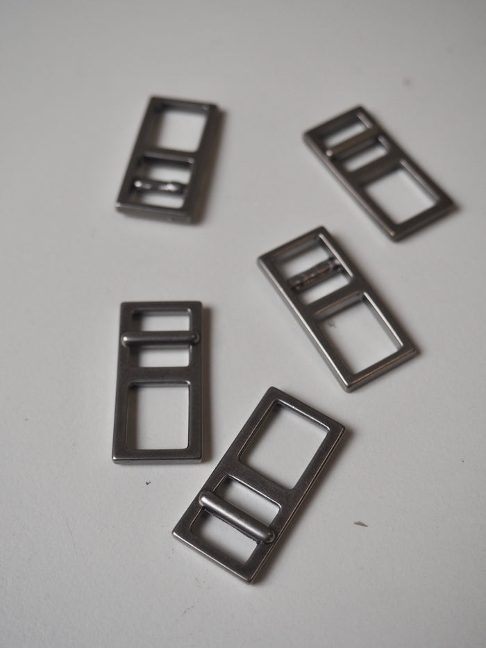 Dark Silver Rectangle Slider 30mm