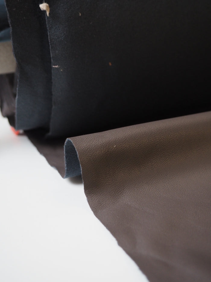 Dark Taupe Stretch Pleather