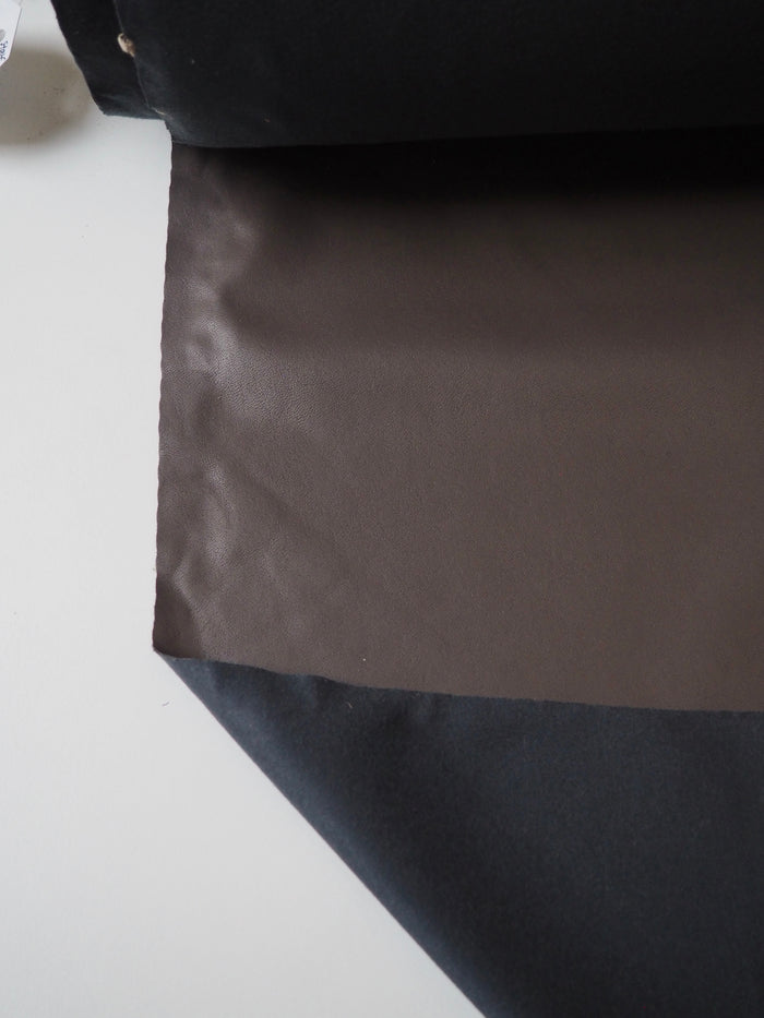 Dark Taupe Stretch Pleather