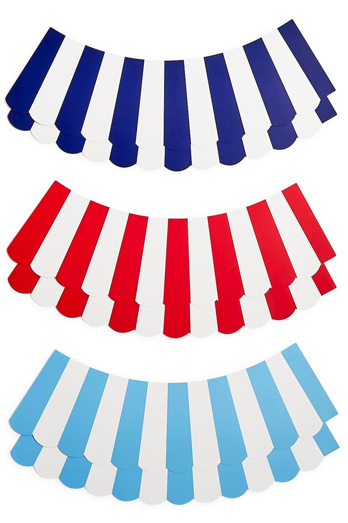 Decorative Paper Lampshade Covers - Bold Stripe - FINAL SALE