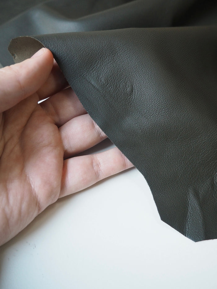 Deep Moss Napa Lambskin