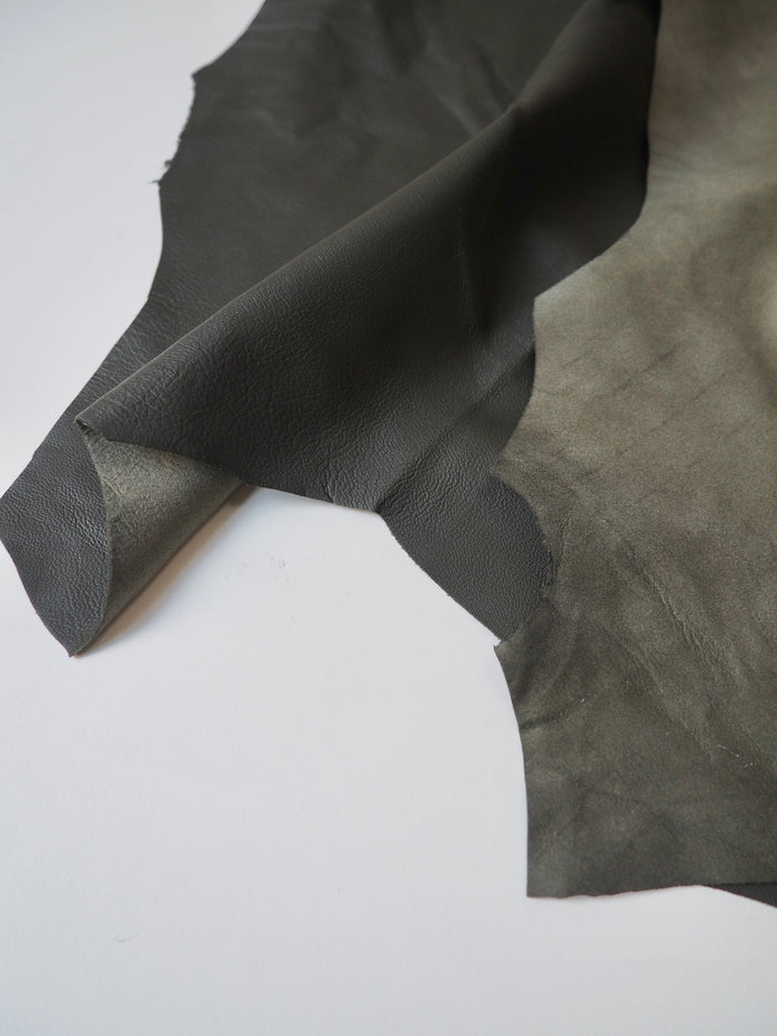Deep Moss Napa Lambskin