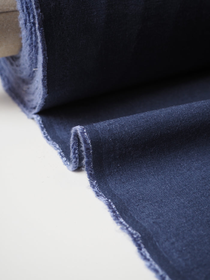 Denim Blue Stretch Nylon