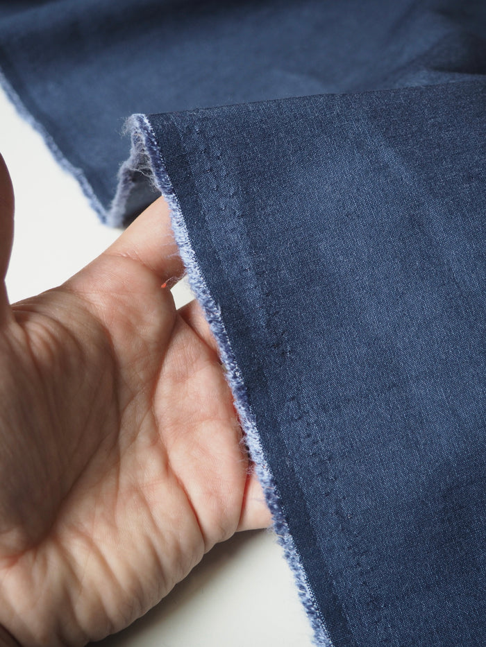 Denim Blue Stretch Nylon