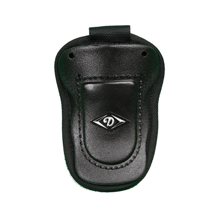 The Diamond Catcher's Throat Guard FM-TG by Diamond features durable construction and a front diamond-shaped logo for protection and style.