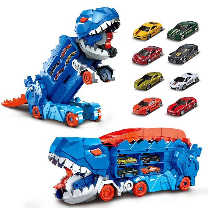 Blue 8 car