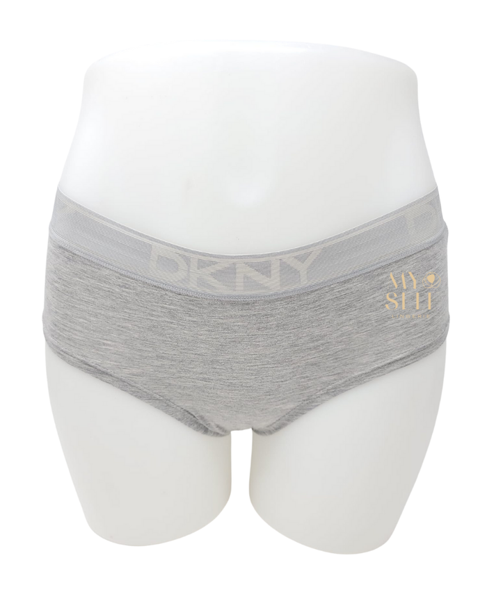 DKNY DK8823 Heather Grey Cotton Table Tops Hipster myselflingerie.com