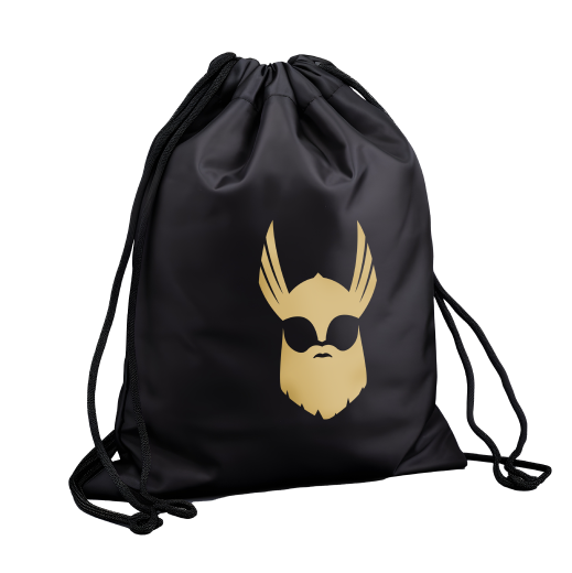 Drawstring bag. The Beard Struggle