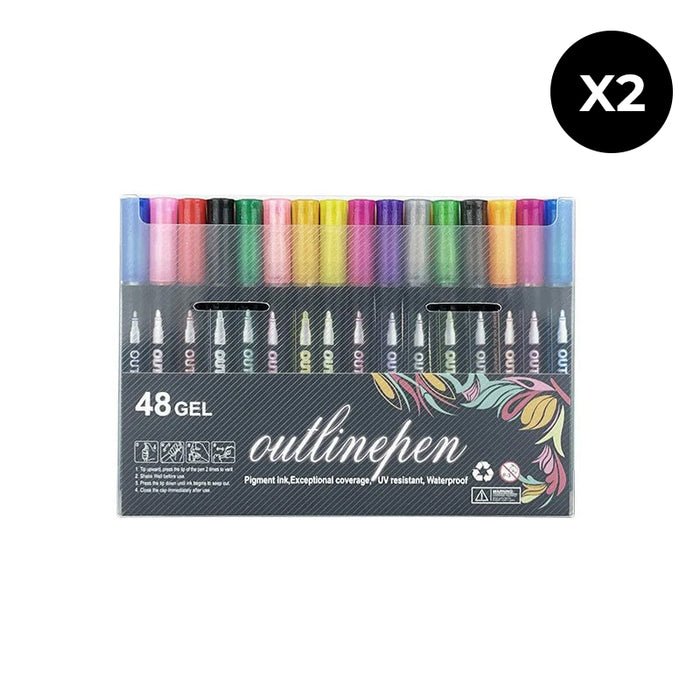 48 colors / 2 sets