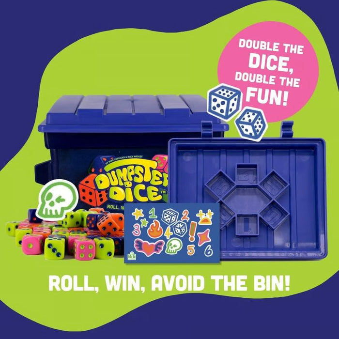 Dumpster Dice - Fast-Paced Family Dice Game