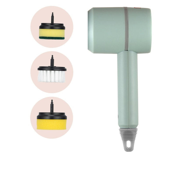 green / 3 Brushes