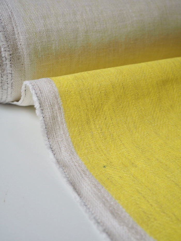 Electric Yellow Double Linen