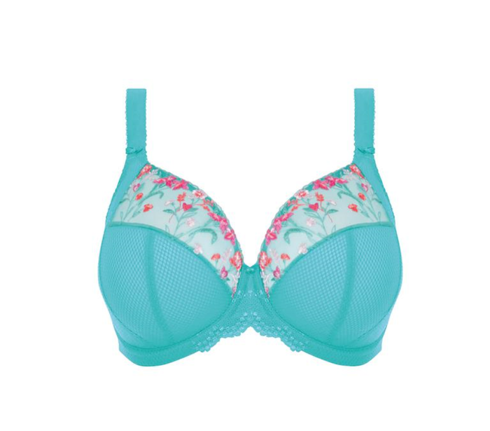 Elomi Tahiti Teal Charley Plunge Underwire Bra