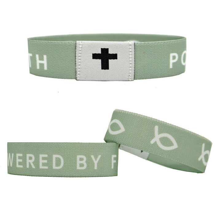 Cross cloth sign / Light Green