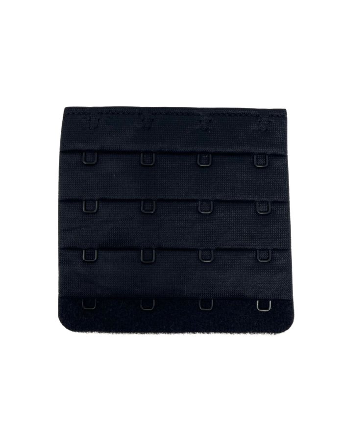 Fashion Essentials&nbsp;50513 Black 4 Hook Single Extender Myselflingerie.com