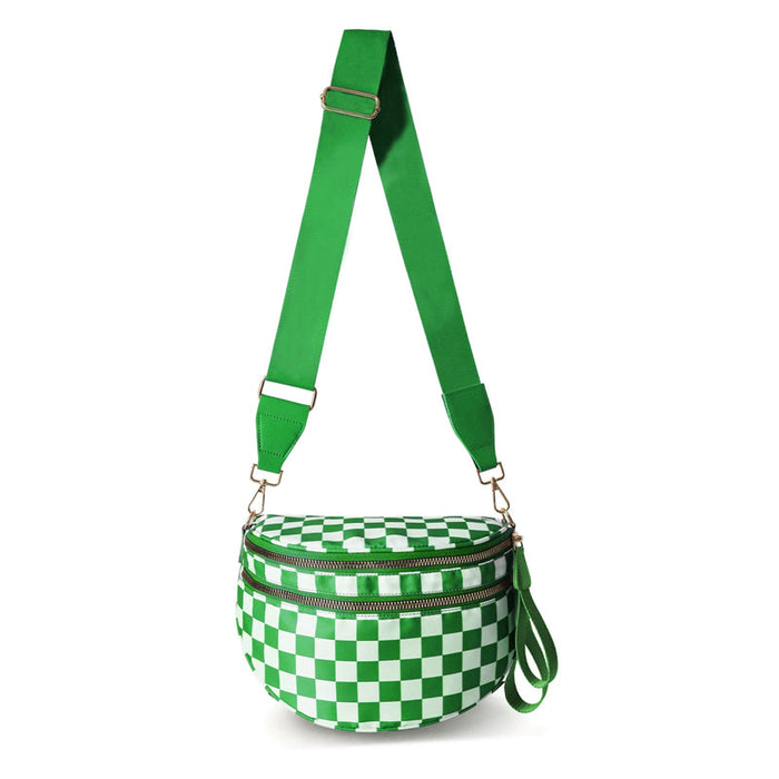 green plaid