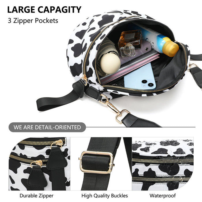 Fashionable and versatile Oxford cloth shell bag