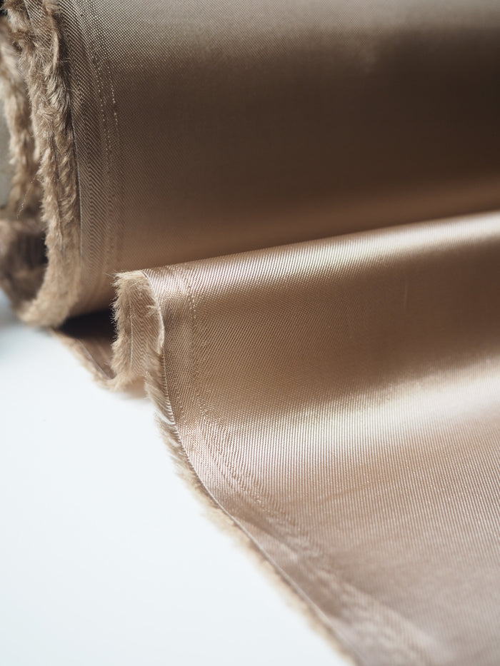 Fawn Viscose Twill Lining