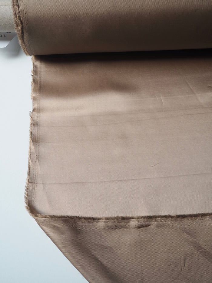 Fawn Viscose Twill Lining