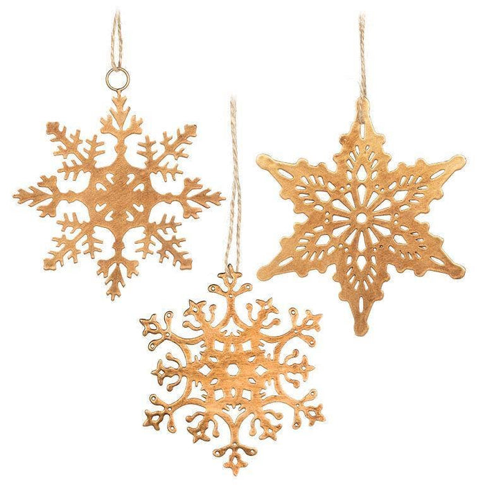 Flat Cutout Snowflake Ornament