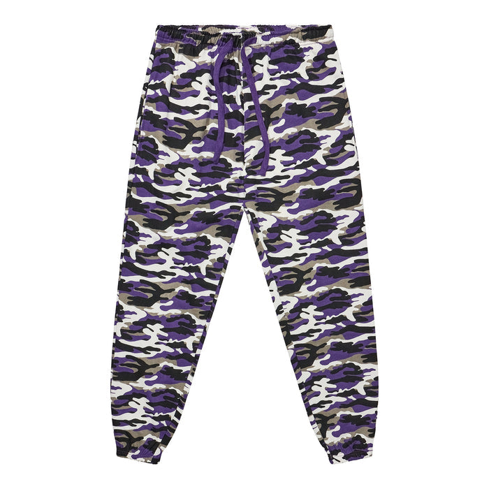 Fleece Pants - Purple Camo