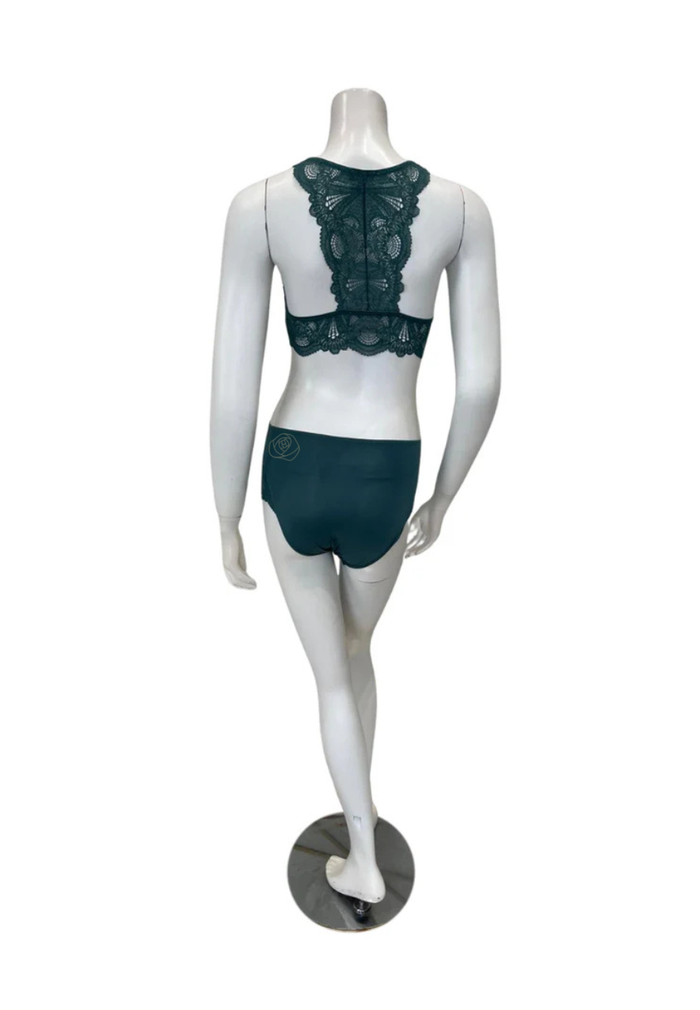 Fleurt Evergreen Belle Epoque Bralette & Panty Set