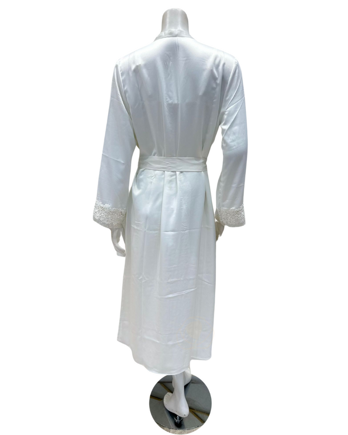 Flora Nikrooz Ivory Showstopper Gown & Robe Set