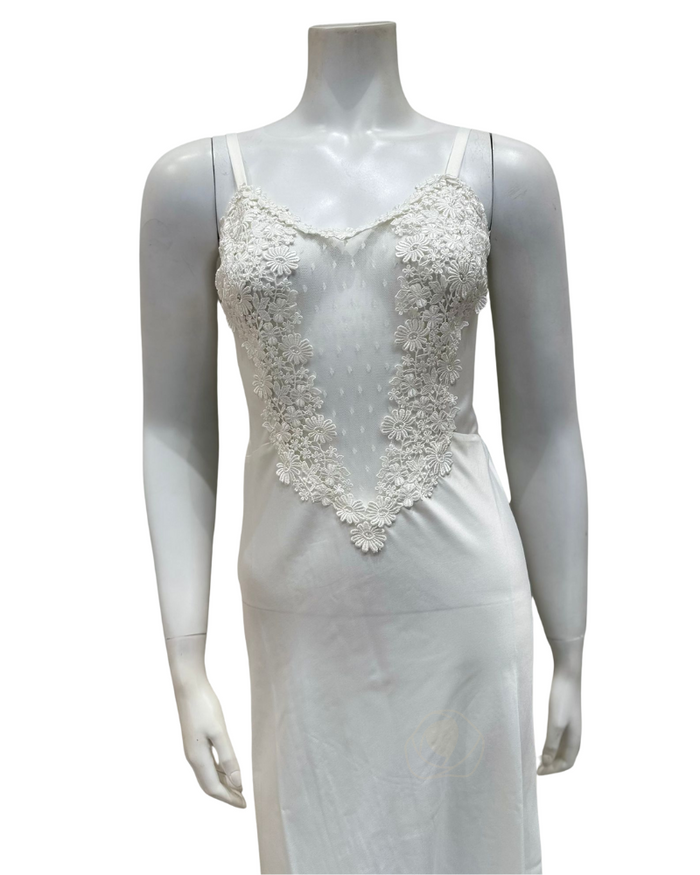 Flora Nikrooz Ivory Showstopper Gown & Robe Set