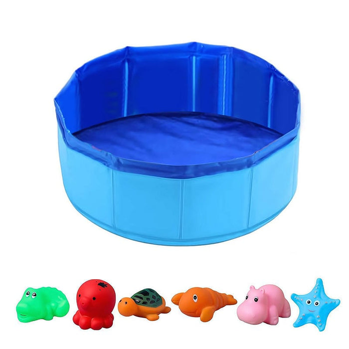 30x10cm pet pool+6 pcs toys