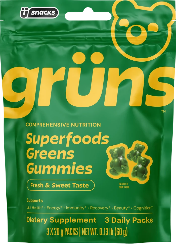 Free Gruns Superfoods Greens Gummies