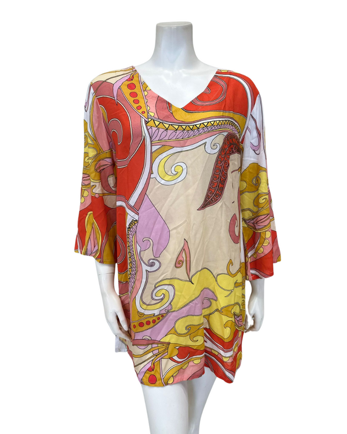 Furstenberg Sunset Motifs Swim Cover Up Myselflingerie.com