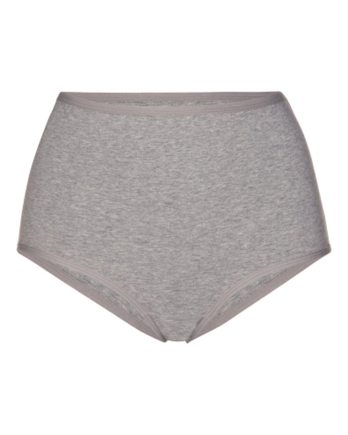 Gemsli 3305 Grey Cotton Briefs 3 Pk myselflingerie.com