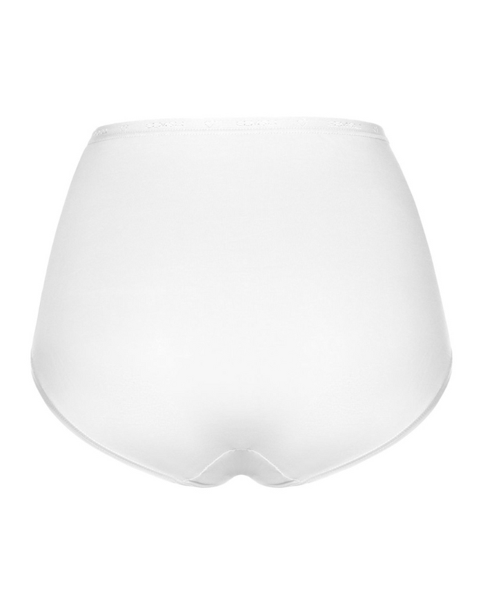 Gemsli 3323 Organic Cotton White Briefs 3 Pk myselflingerie.com