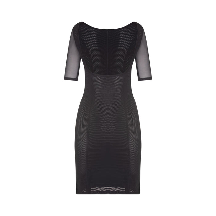 Gemsli Powermesh Open Bust Short Sleeved Shaping Slip