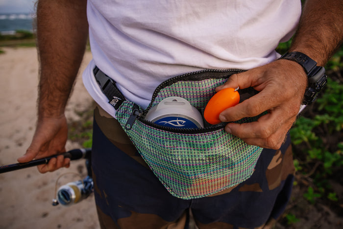 Gili Gear Fanny Pack rear panel showing breathable back and secure buckle