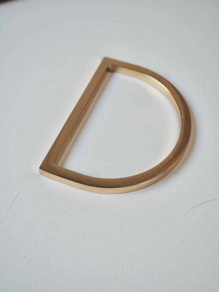 Gold D-ring 8cm