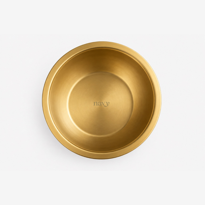 Gold Pedicure Bowl