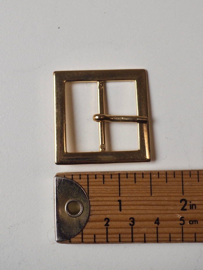 Gold Square Buckle 30mm