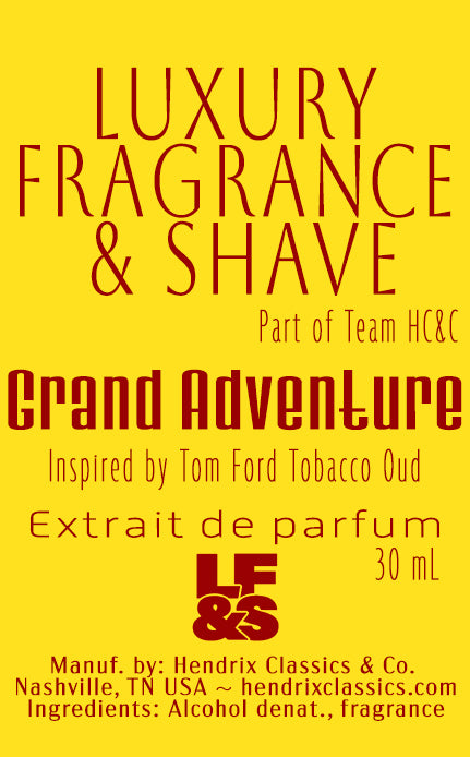 Grand Adventure - Inspired by Tobacco Oud Tom Ford | Extrait de Parfum