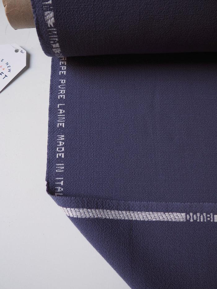 Grape Double Wool Crepe